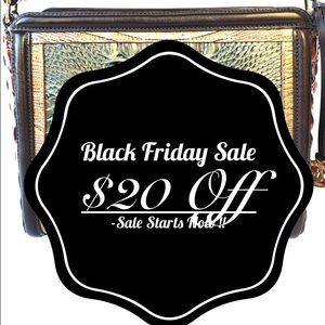 BRAHMIN HEARTWOOD COLLECTION IN SERPENTINE & GOLD